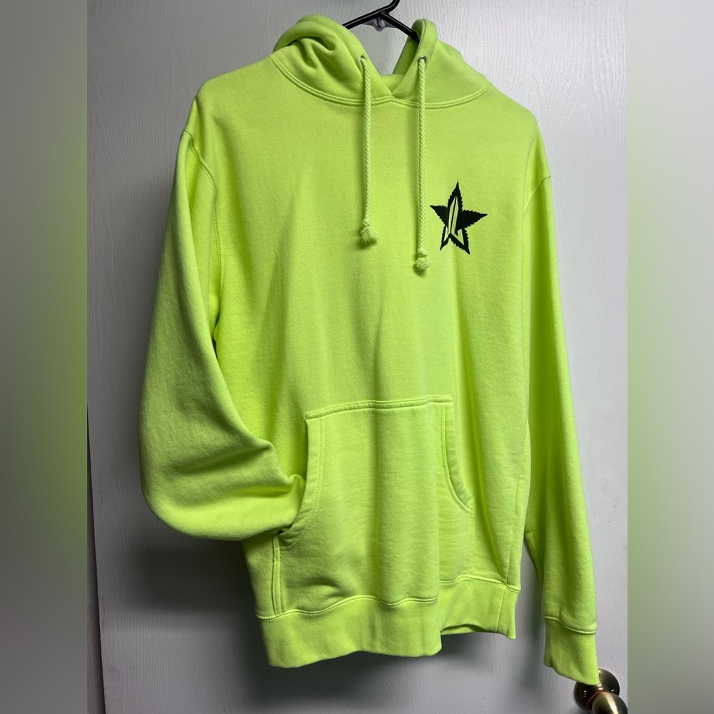 Neon Yellow Hoodie